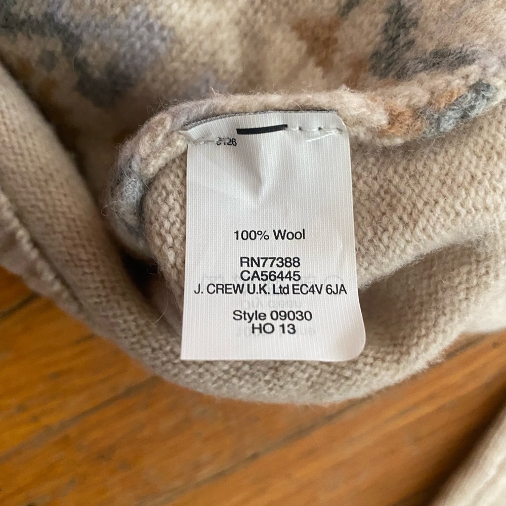 J Crew wool sweater - Picture 4 of 4